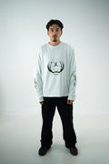 T-SHIRT LONG SLEEVE OVER WHITE