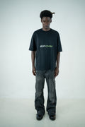 T-SHIRT OVER BLACK
