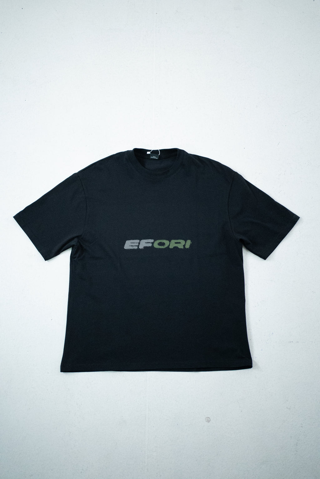 T-SHIRT OVER BLACK